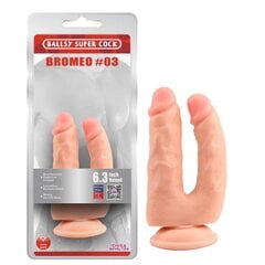 Topeltdildo Bromeo N3 Flesh hind ja info | Dildod | kaup24.ee