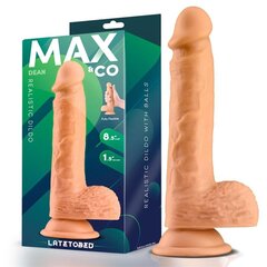 Dean Realistlik dildo munanditega 8.5 Flesh hind ja info | Dildod | kaup24.ee