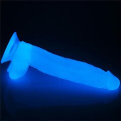 Dildo Lumino 10 Blue Light hind ja info | Dildod | kaup24.ee