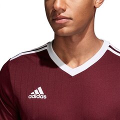 Футболка для мужчин Adidas Tiro 17, красная цена и информация | Рубашки для мальчиков | kaup24.ee