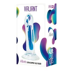 Valiant Dildo Jelly 16 cm Clear цена и информация | Фаллоимитаторы | kaup24.ee