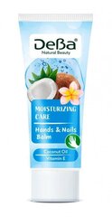 Palsam kätele ja küüntele koos kookosõli, koensüümi Q10 ja glütseriiniga DeBa Natural Beauty, 75 ml цена и информация | Кремы, лосьоны для тела | kaup24.ee