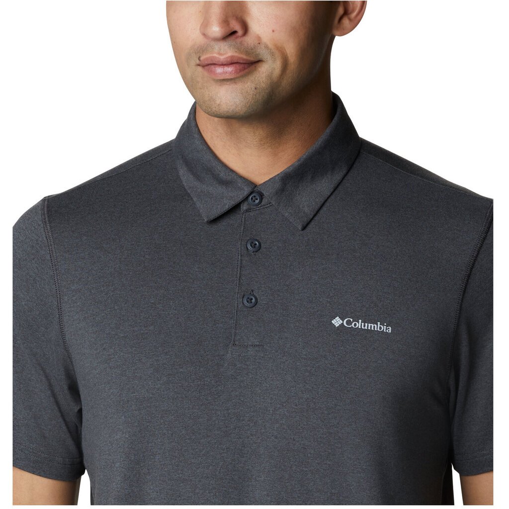 Columbia Tech Trail Polo Shirt, meeste polosärk, hall hind ja info | Meeste T-särgid | kaup24.ee
