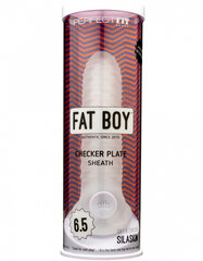 Perfect Fit Fat Boy Checker Plate Cock Sleeve M цена и информация | Эрекционные кольца, насадки на пенис | kaup24.ee