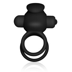 Двойное виброкольцо для пениса Power Clit Duo Black цена и информация | Эрекционные кольца, насадки на пенис | kaup24.ee