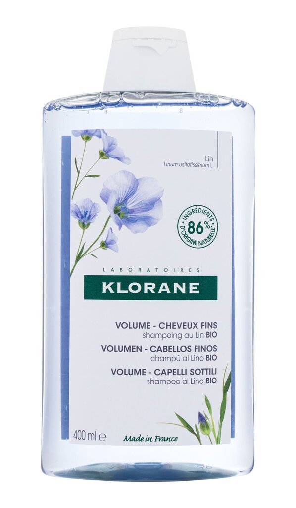 Juuksešampoon koos linakiuga Klorane, 400 ml hind ja info | Šampoonid | kaup24.ee