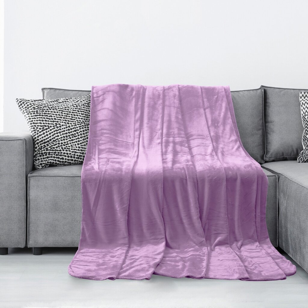 AmeliaHome mikrofibros pledas Tylet Lilac, 220x240 cm цена и информация | Voodikatted, pleedid | kaup24.ee