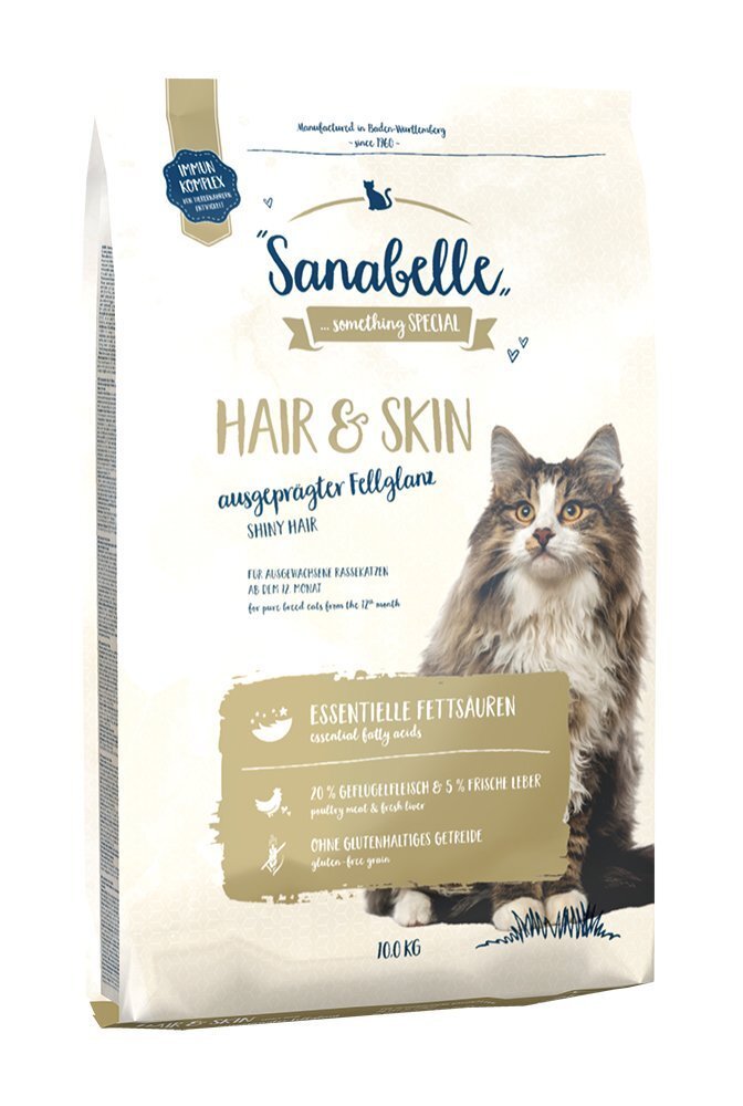 Sanabelle Hair & Skin 10 kg hind ja info | Kuivtoit kassidele | kaup24.ee