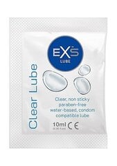 Läbipaistev libesti EXS Lube 10 ml, 100 tk hind ja info | Lubrikandid | kaup24.ee