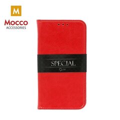 Mocco Special кожаный чехол для Samsung Galaxy J8, красный цена и информация | Чехлы для телефонов | kaup24.ee