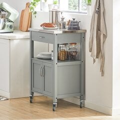 Кухонный шкаф SoBuy FKW22-HG, серый цвет цена и информация | Кухонные шкафчики | kaup24.ee