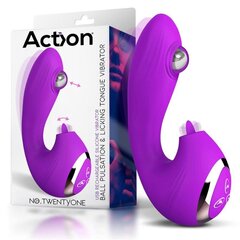 Vibraator Nr. TwentyOne Vibe koos Ball Pulsation ja Lickint Tongue hind ja info | Vibraatorid | kaup24.ee