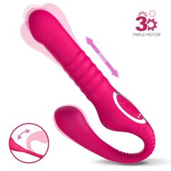 Vibraator Nr. TwentyThree Double Vibe Pulsation and Thrusting Flexible 180º цена и информация | Вибраторы | kaup24.ee