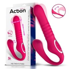 Vibraator Nr. TwentyThree Double Vibe Pulsation and Thrusting Flexible 180º hind ja info | Vibraatorid | kaup24.ee