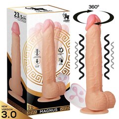 Magnus 3.0 Realistlik vibreeriv ja pöörlev dildo hind ja info | Vibraatorid | kaup24.ee