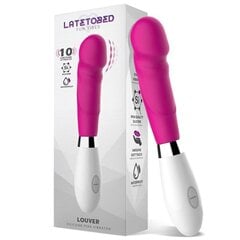 Vibraator Louver Vibe Silicone, roosa hind ja info | Vibraatorid | kaup24.ee