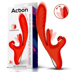 Vibraator No. Twentyfour Up and Down, Flip-Flap Tongue ja Suction Vibe hind ja info | Action Sanitaartehnika, remont, küte | kaup24.ee