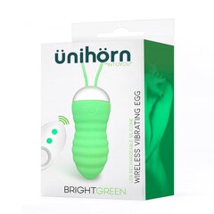 Brightgreen vibreeriv muna kaugjuhtimispult, USB, Silikoon hind ja info | Vibraatorid | kaup24.ee