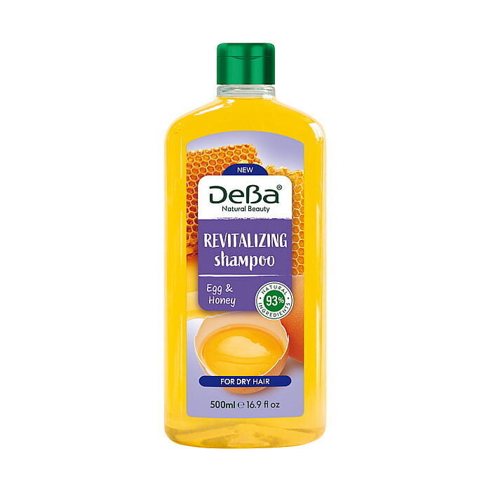 Taastav šampoon munade ja meega DeBa, 500 ml цена и информация | Šampoonid | kaup24.ee