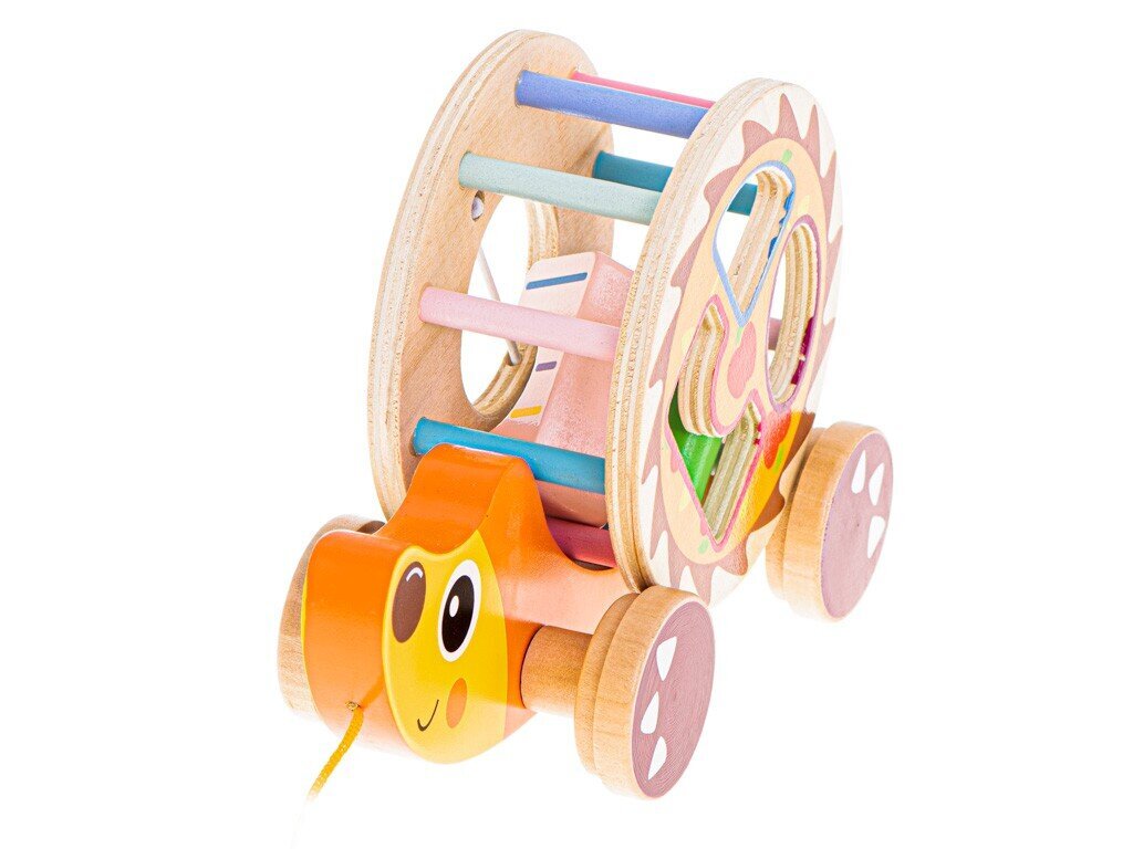 Kõristi nööriga Liikuv Siil hind ja info | Imikute mänguasjad | kaup24.ee