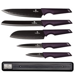 Berlinger Haus набор ножей с держателем, 6 частей цена и информация | Ножи и аксессуары для них | kaup24.ee