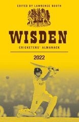 Wisden Cricketers' Almanack 2022 Large format edition цена и информация | Книги о питании и здоровом образе жизни | kaup24.ee