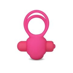 Double Vibrating Cockring Power Clit Duo Pink цена и информация | Эрекционные кольца, насадки на пенис | kaup24.ee