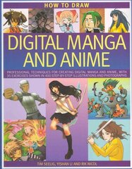 How to Draw Digital Manga and Anime hind ja info | Tervislik eluviis ja toitumine | kaup24.ee