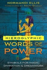 Hieroglyphic Words of Power: Symbols for Magic, Divination, and Dreamwork цена и информация | Самоучители | kaup24.ee