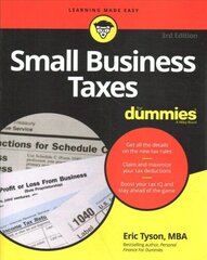 Small Business Taxes For Dummies, 3rd Edition 3rd Edition цена и информация | Книги по экономике | kaup24.ee