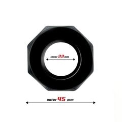 Cock Ring Super Flexible Polygonal 2.2 cм цена и информация | Эрекционные кольца, насадки на пенис | kaup24.ee