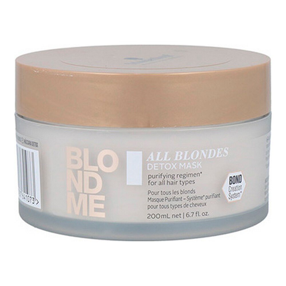 Detox ja puhastav mask blondidele juustele All Blonde with ( Detox Mask) цена и информация | Maskid, õlid, seerumid | kaup24.ee