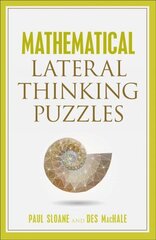 Mathematical Lateral Thinking Puzzles цена и информация | Книги о питании и здоровом образе жизни | kaup24.ee