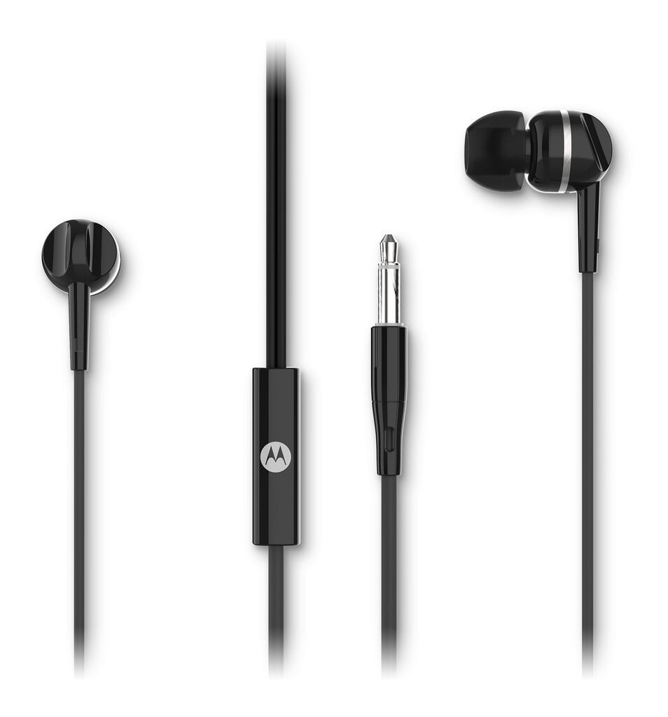 Motorola Earbuds 105 Black цена и информация | Kõrvaklapid | kaup24.ee