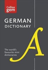 German Gem Dictionary: The World's Favourite Mini Dictionaries 12th Revised edition, Collins German Dictionary: 40,000 Words and Phrases in a Mini Format цена и информация | Пособия по изучению иностранных языков | kaup24.ee