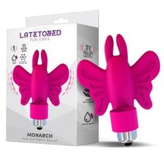 Vibreeriv kuul Monarch Butterfly Vibrating Bullet Silicone, roosa hind ja info | Vibraatorid | kaup24.ee