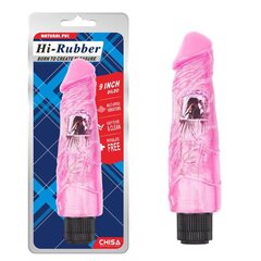 Vibraator Vibe Hi-Rubber 9, roosa цена и информация | Вибраторы | kaup24.ee
