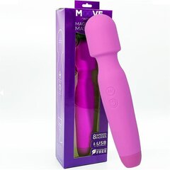 Magic Wand Massager Silicone Purple цена и информация | Вибраторы | kaup24.ee