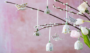 Villeroy & Boch "Mini Flower Bells" kaunistus, 1tk, lihavõttekollektsioon hind ja info | Peokaunistused | kaup24.ee