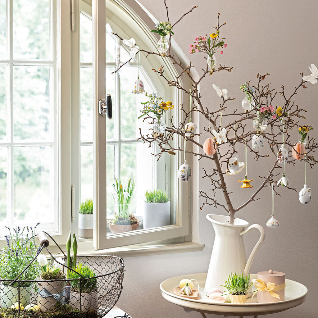 Villeroy & Boch "Mini Flower Bells" kaunistus, 1tk, lihavõttekollektsioon hind ja info | Peokaunistused | kaup24.ee