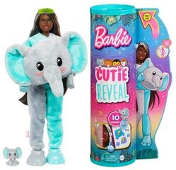 Barbie Cutie Reveal nukukomplekt, elevant hind ja info | Tüdrukute mänguasjad | kaup24.ee