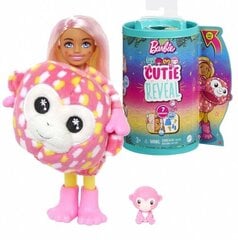 Набор куклы Barbie Cutie Reveal, обезьянка цена и информация | Игрушки для девочек | kaup24.ee