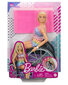 Barbie fashionista nukk ratastoolis цена и информация | Tüdrukute mänguasjad | kaup24.ee