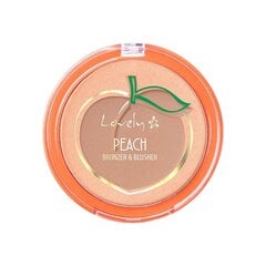 Näokontuurimise vahend Lovely Peach Blusher and Bronzer hind ja info | Jumestuskreemid, puudrid | kaup24.ee