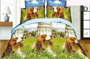 DecoKing voodipesukomplekt Animal, 200x220, 3 osa hind ja info | Voodipesukomplektid | kaup24.ee