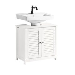 Шкаф для ванной SoBuy FRG237-II-W, белый цвет цена и информация | Шкафчики для ванной | kaup24.ee