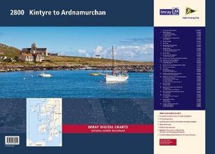 Imray 2800 Chart Pack: Kintyre to Ardnamurchan Chart Pack 2021 New edition hind ja info | Entsüklopeediad, teatmeteosed | kaup24.ee