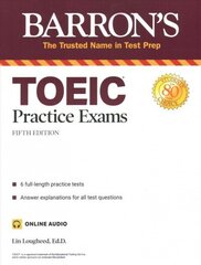 TOEIC Practice Exams (with online audio) Fifth Edition цена и информация | Энциклопедии, справочники | kaup24.ee