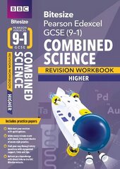 BBC Bitesize Edexcel GCSE (9-1) Combined Science Higher Workbook for home learning, 2021 assessments and 2022 exams: for home learning, 2022 and 2023 assessments and exams hind ja info | Noortekirjandus | kaup24.ee