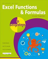 Excel Functions and Formulas in easy steps цена и информация | Книги по экономике | kaup24.ee